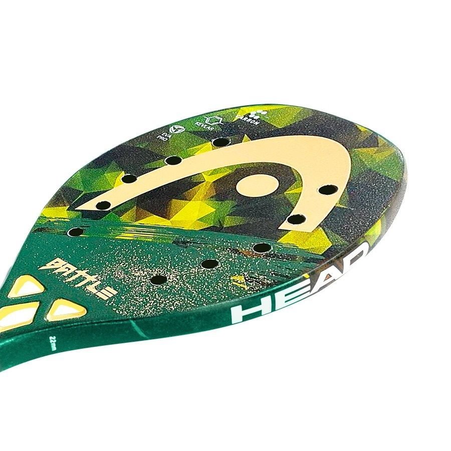 raquetedebeachtennisheadbattleverde1