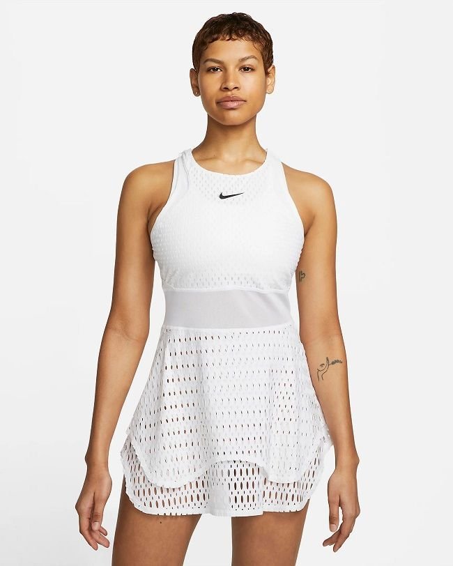 Vestido Nike DF CLB Dress Slam Branco