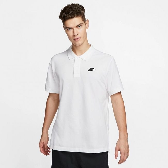 Camisa Polo Nike Club Sportswear Branco