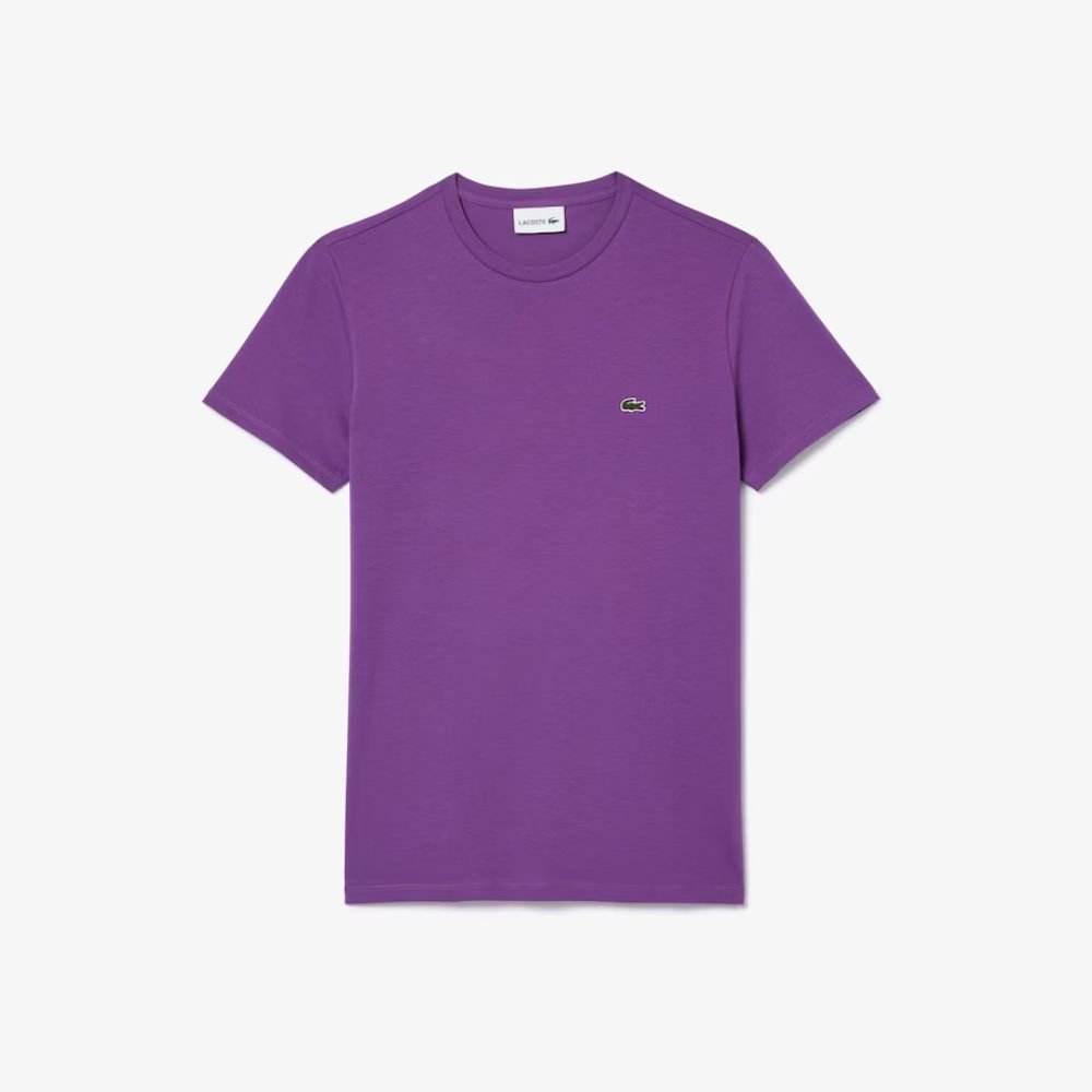 Camiseta Lacoste TH6709 Roxo
