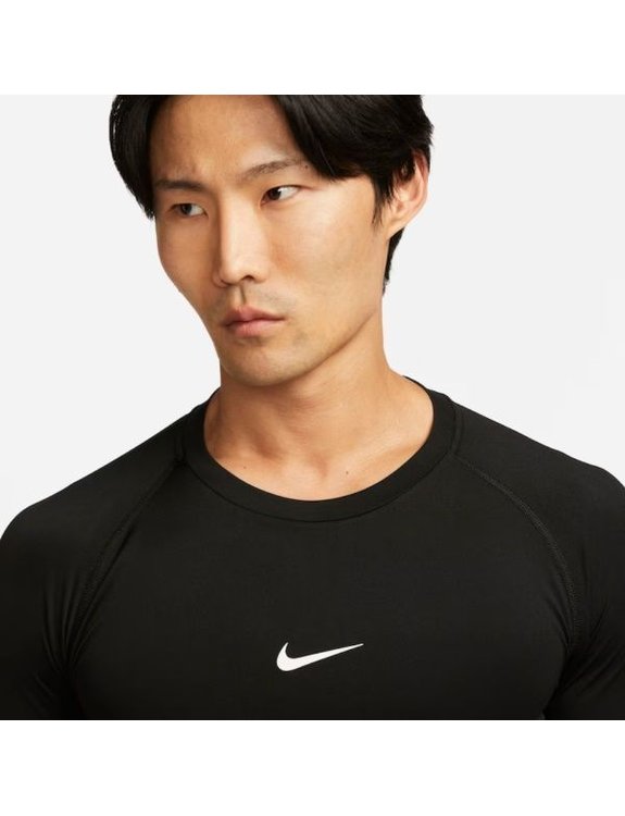 Camiseta Nike Manga Longa Pro Dri-FIT Pro Preta