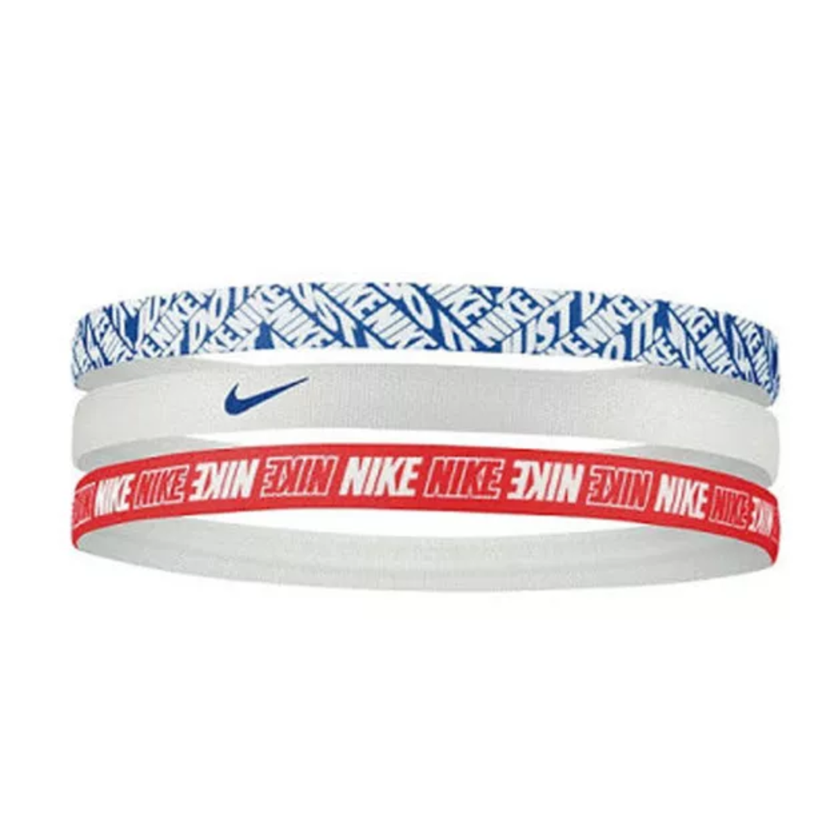 01 faixa de cabelo nike printed 3pk nir190