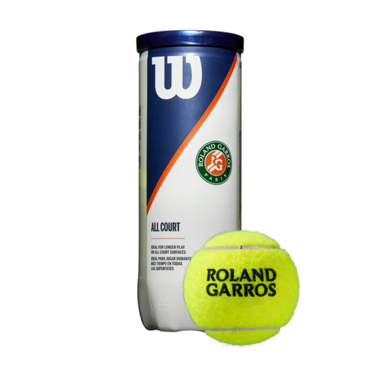 03 bola de tenis wilson roland garros all court