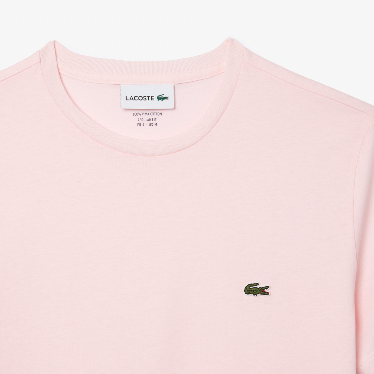 06 camiseta lacoste th6709 rosa