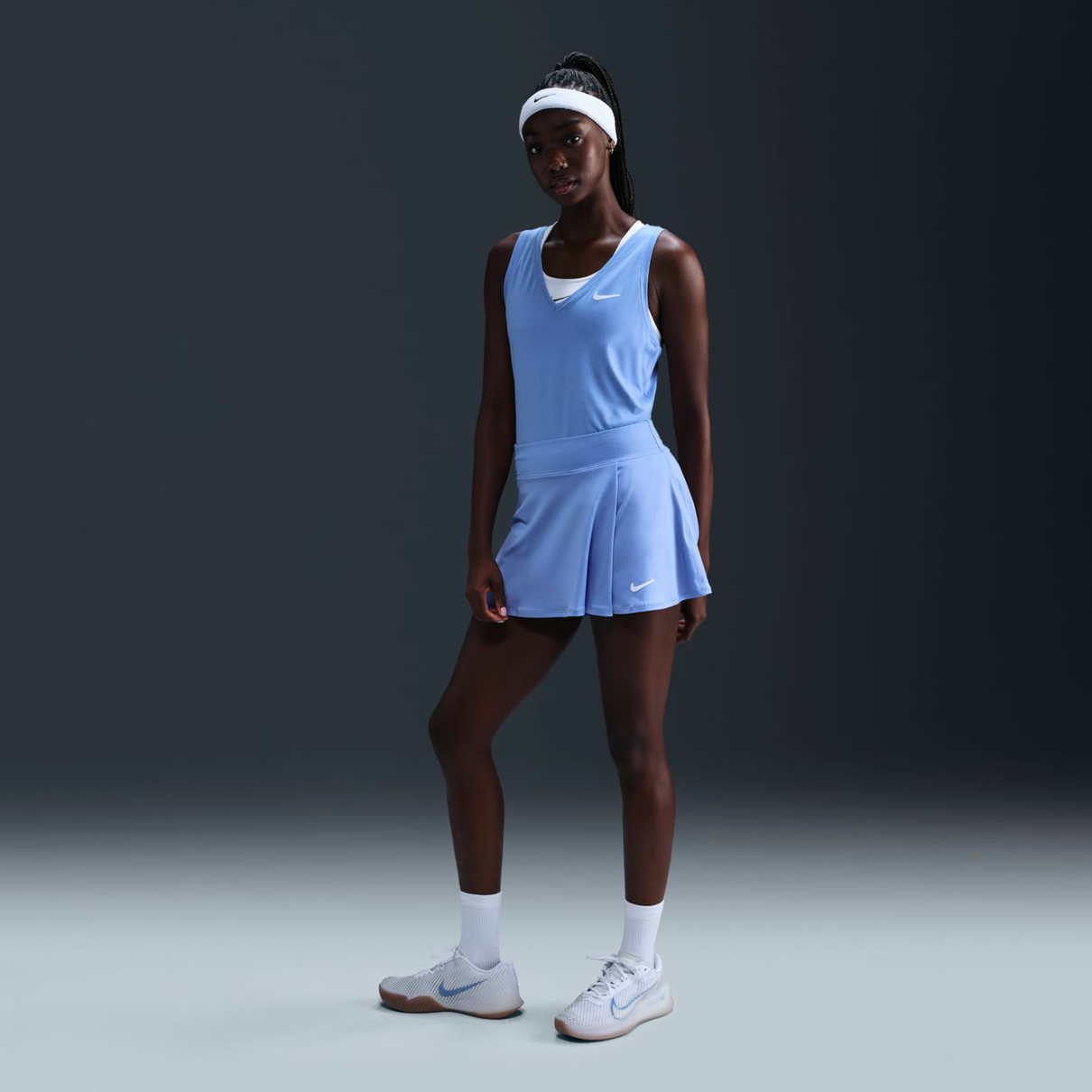 01 regata nike victory tank azul