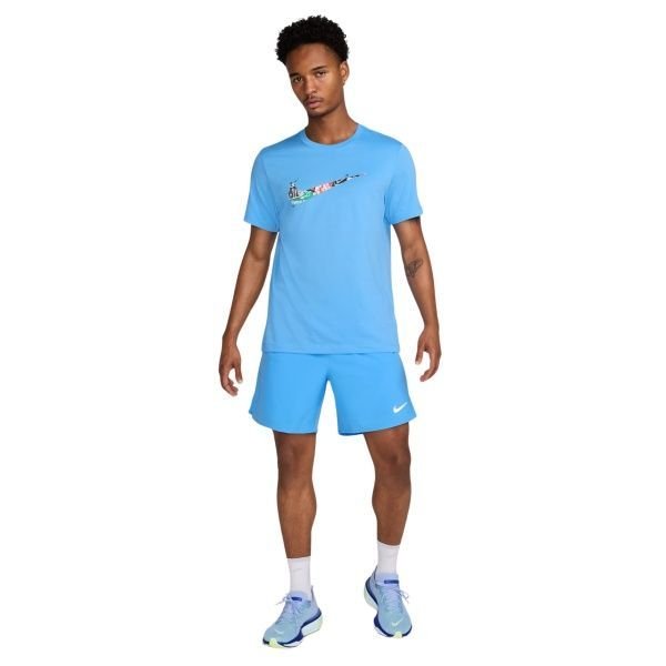 Camiseta Nike Tee Run Energy Azul