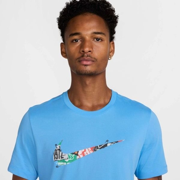 Camiseta Nike Tee Run Energy Azul
