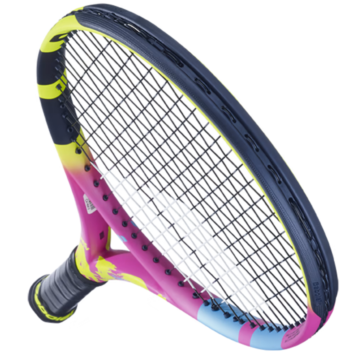 05 raquete babolat aero junior 26 azul ama rosa
