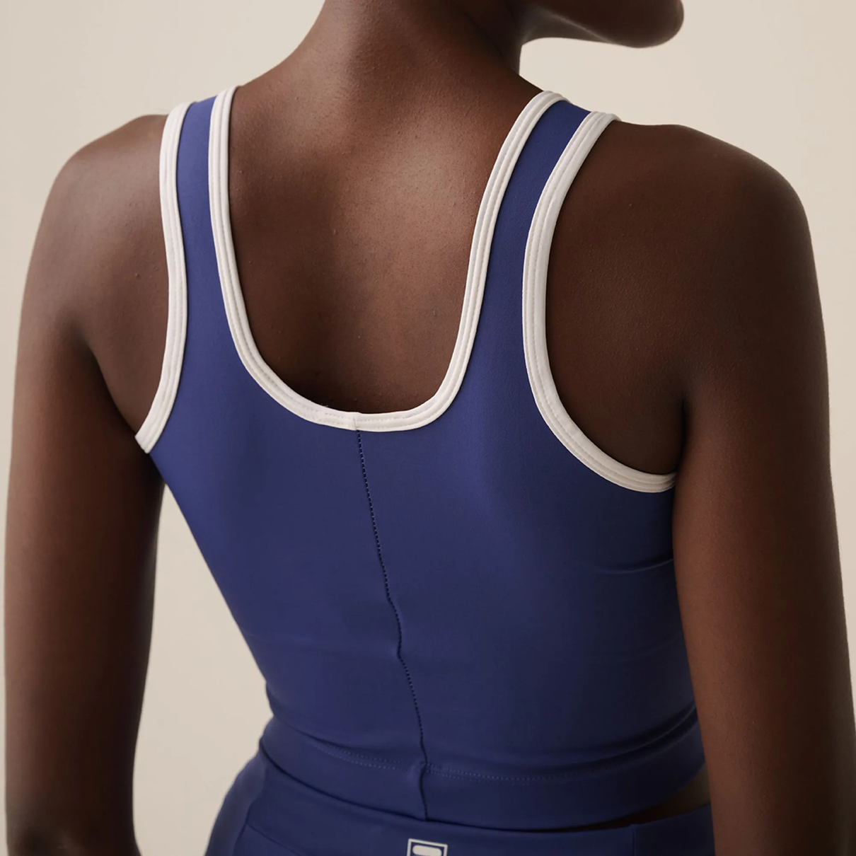 05 top fila tennis slim line sports club azul branco