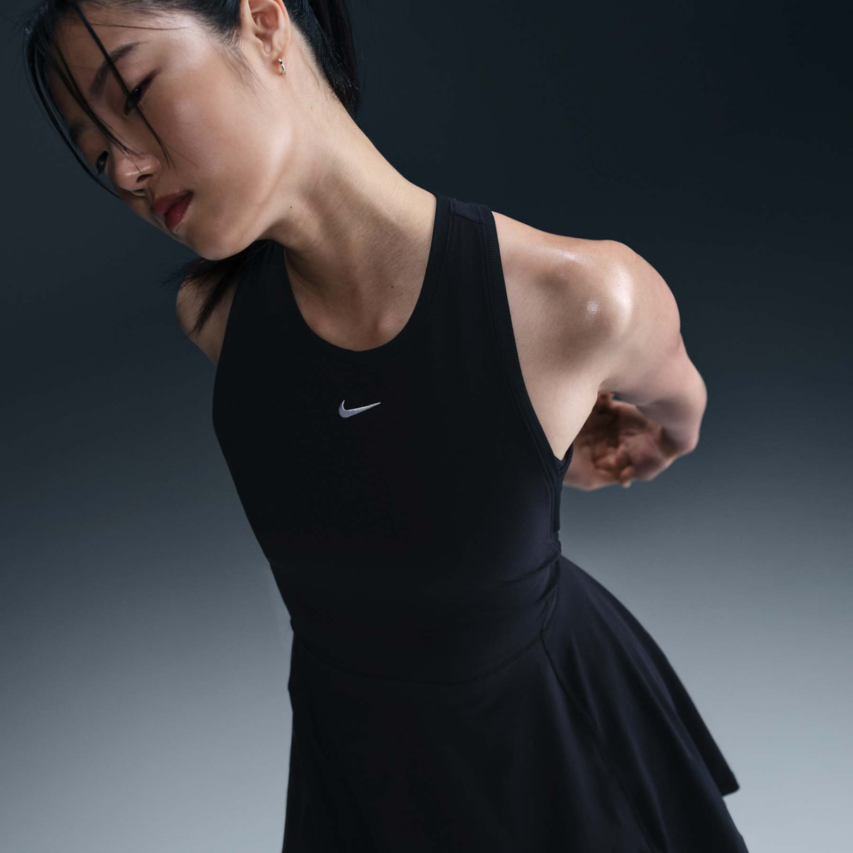 01 vestido nike victory dress preto
