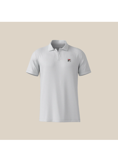 Camisa Polo Fila Player F-Box II Cinza