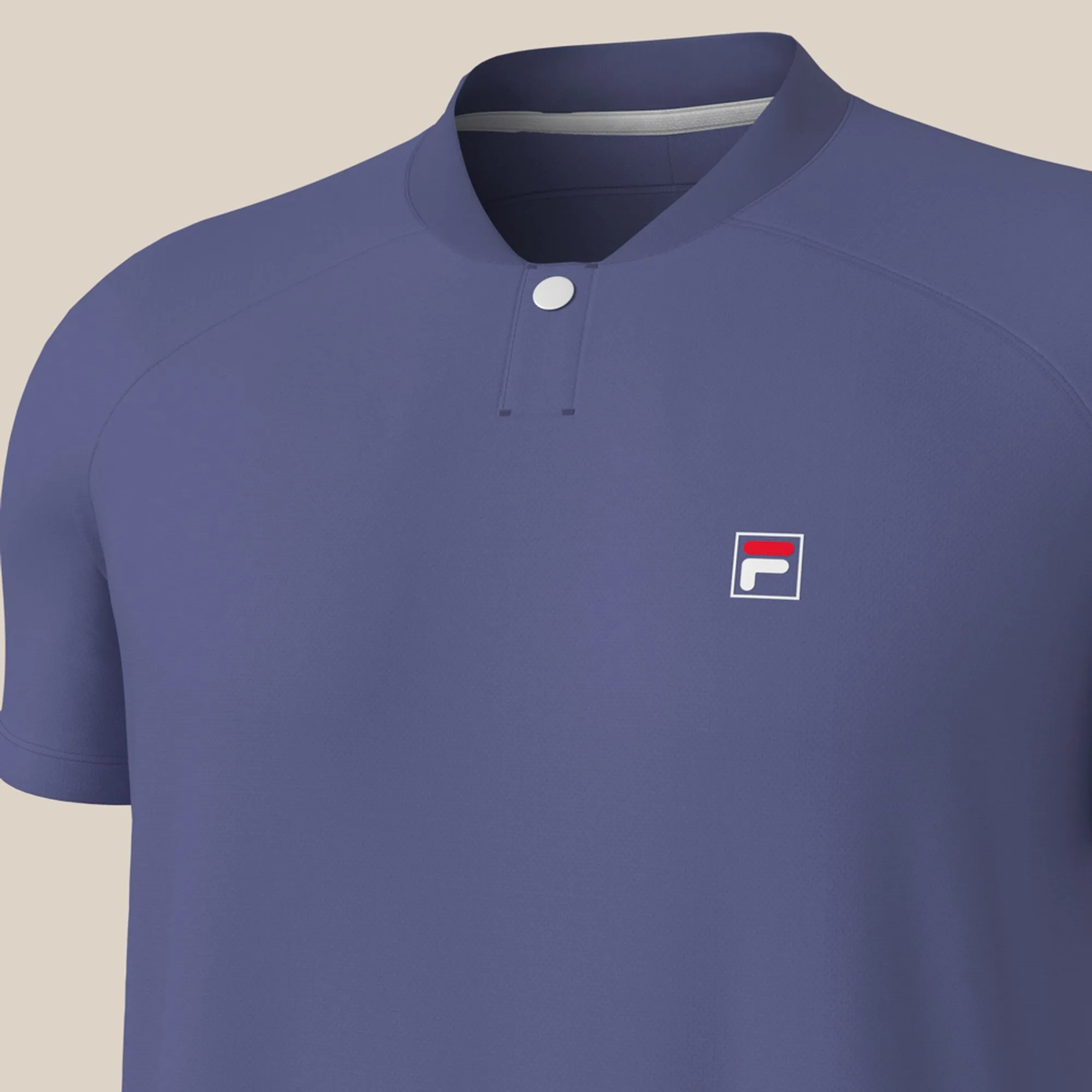 01 camisa polo fila f box basic branco azul