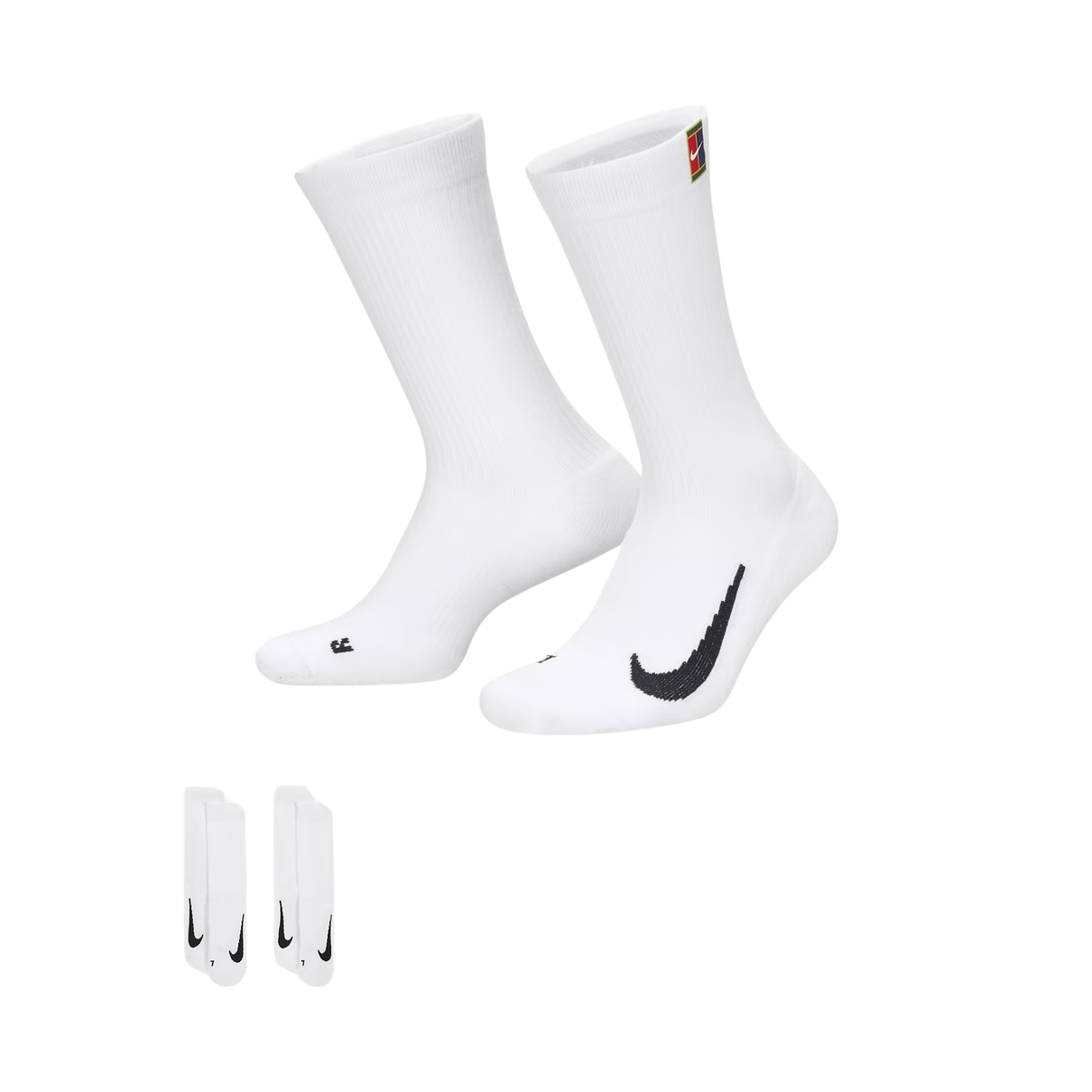 05 meia nike multiplier cano alto branco 39 43