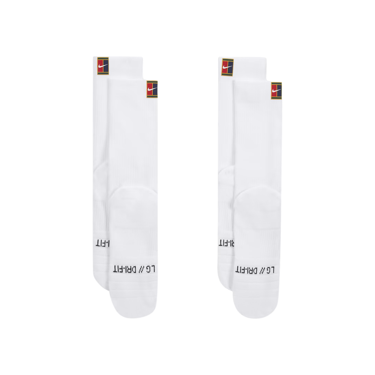 06 meia nike multiplier cano alto branco 39 43