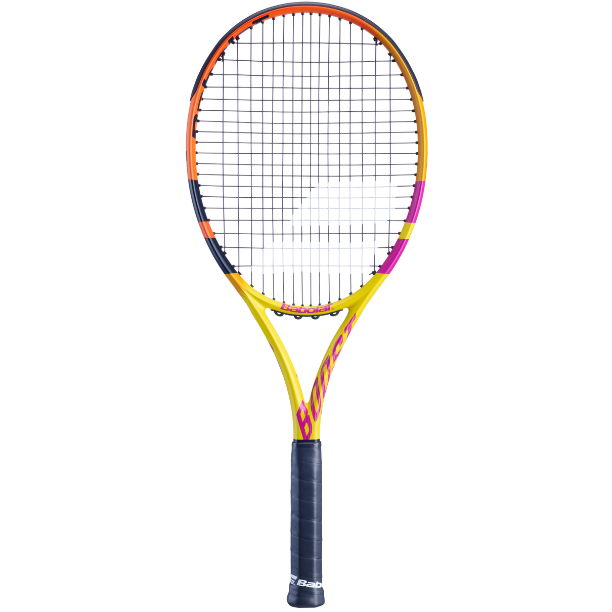 04 raquete babolat boost aero rafa roxo amarela
