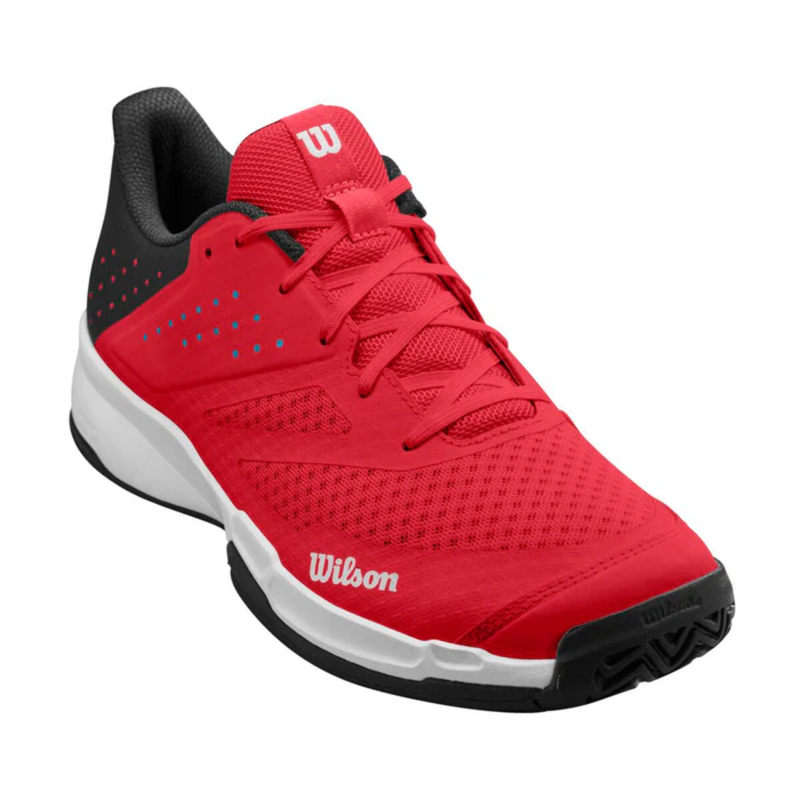 未使用 Wilson テニスシューズ レッド メンズ Kaos3.0 Tênis Wilson Kaos Stroke 2.0 Vermelho/Preto