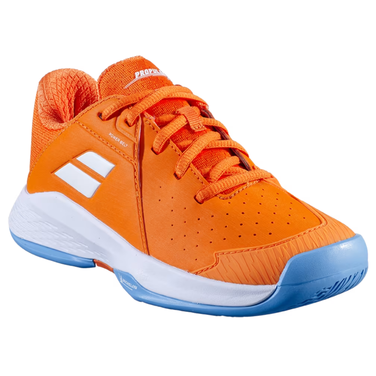04 tenis babolat propulse junior 3 all court laranja