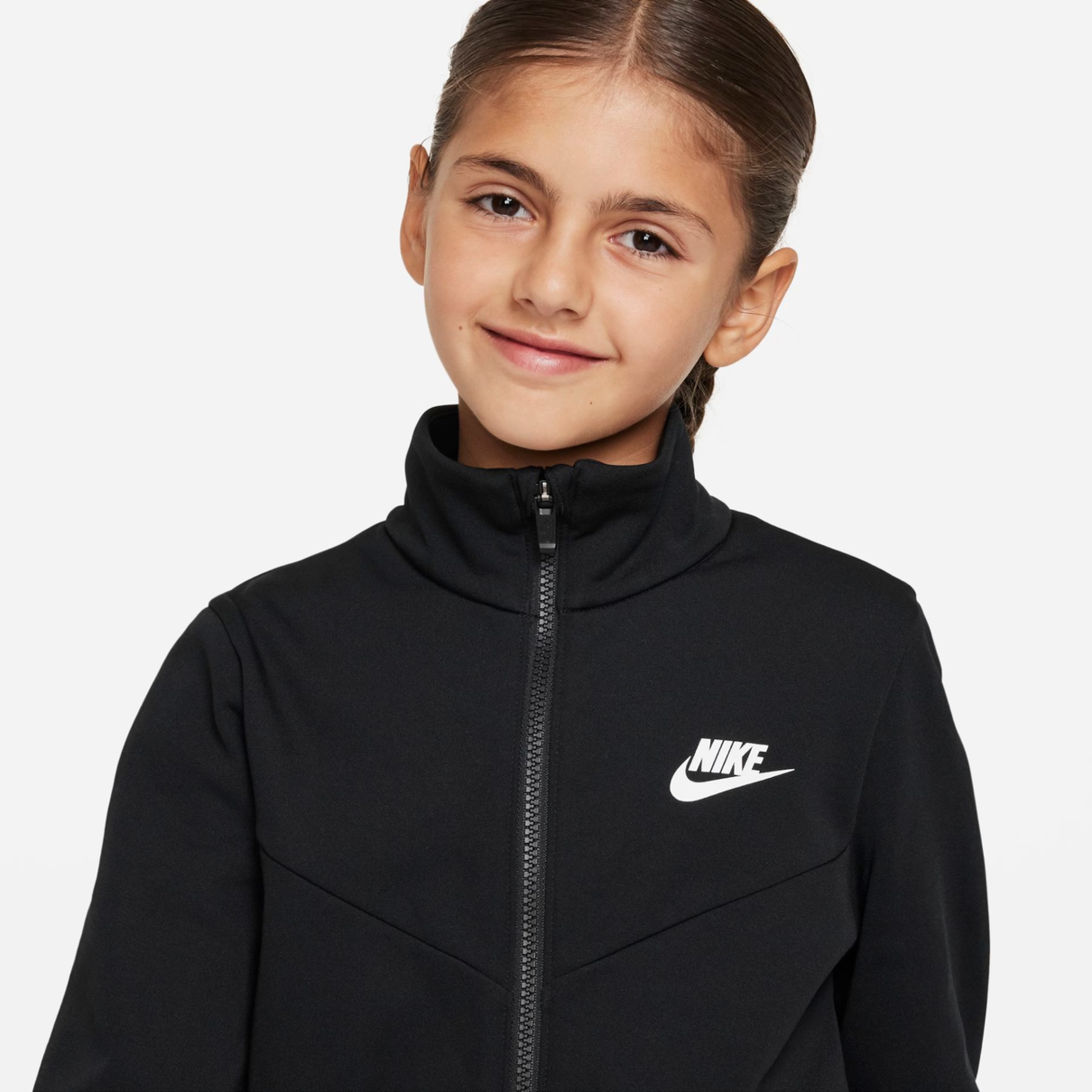 02 agasalho nike sportswear infantil preto