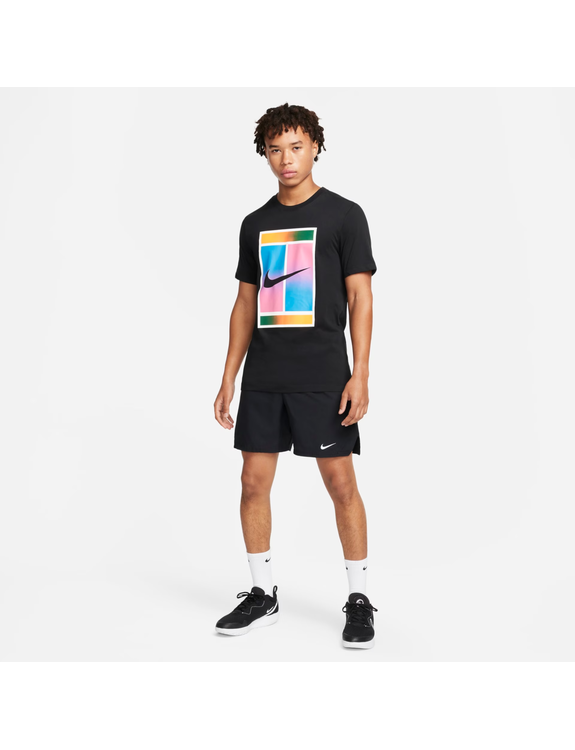 Bermuda Nike Court Dri-FIT Victory Preto