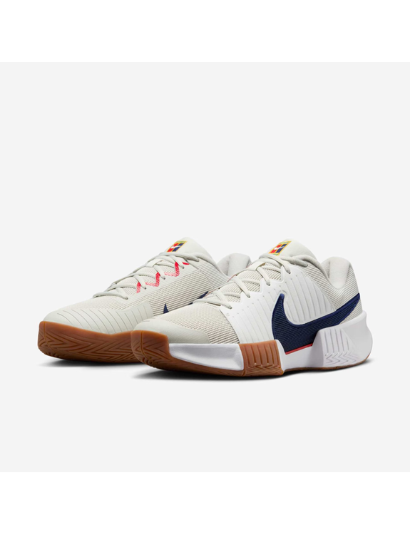 08 tenis nike gp challenger pro hc branco bege