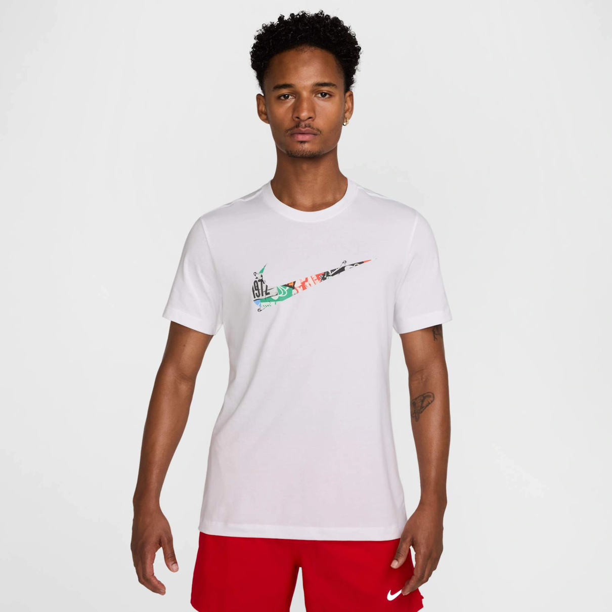 04 camiseta nike dri fit run energy branca