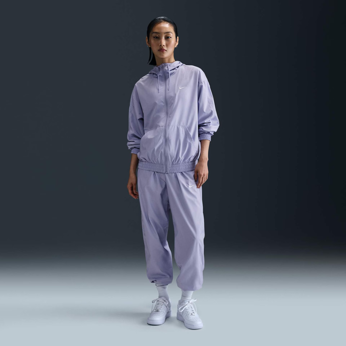 05 jaqueta nike sportswear essential roxo