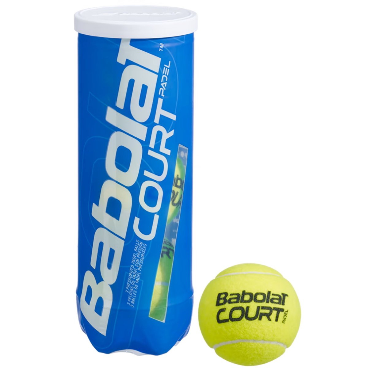 02 bola de padel babolat court