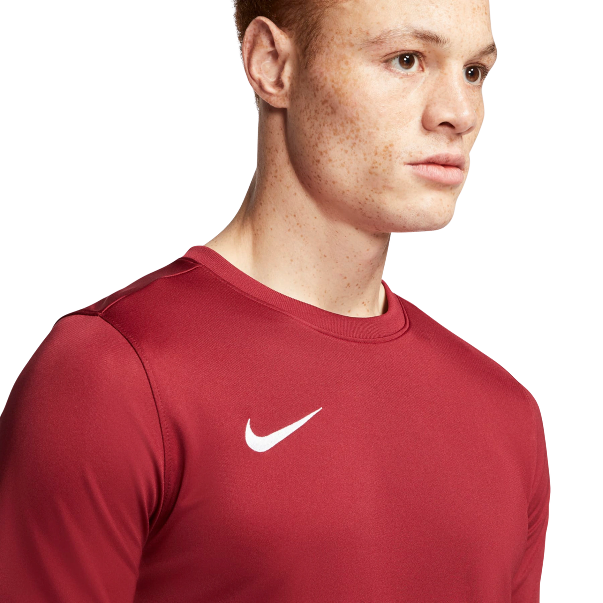 03 camiseta nike dri fit park vii vermelho