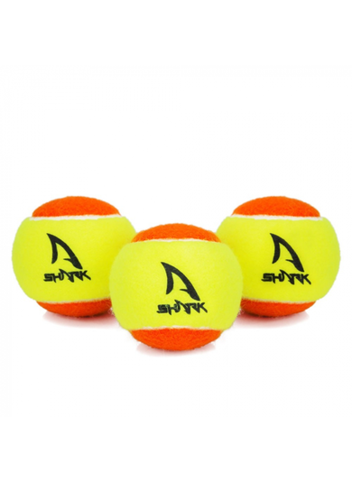 01 bola de beach tennis shark pacote com 3