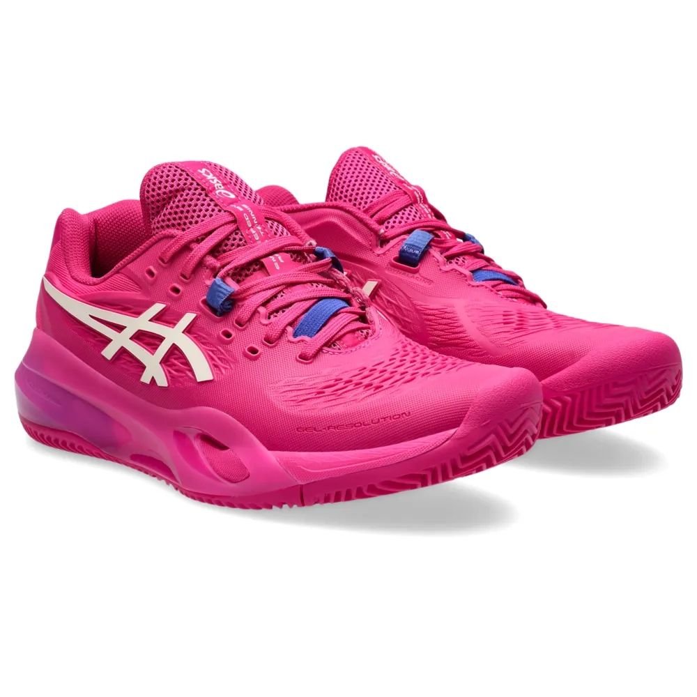 08 tenis asics gel resolution x clay pink