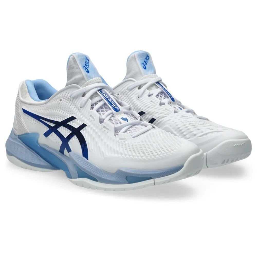 Tênis Asics Court FF 3 Novak Clay Branco/Azul