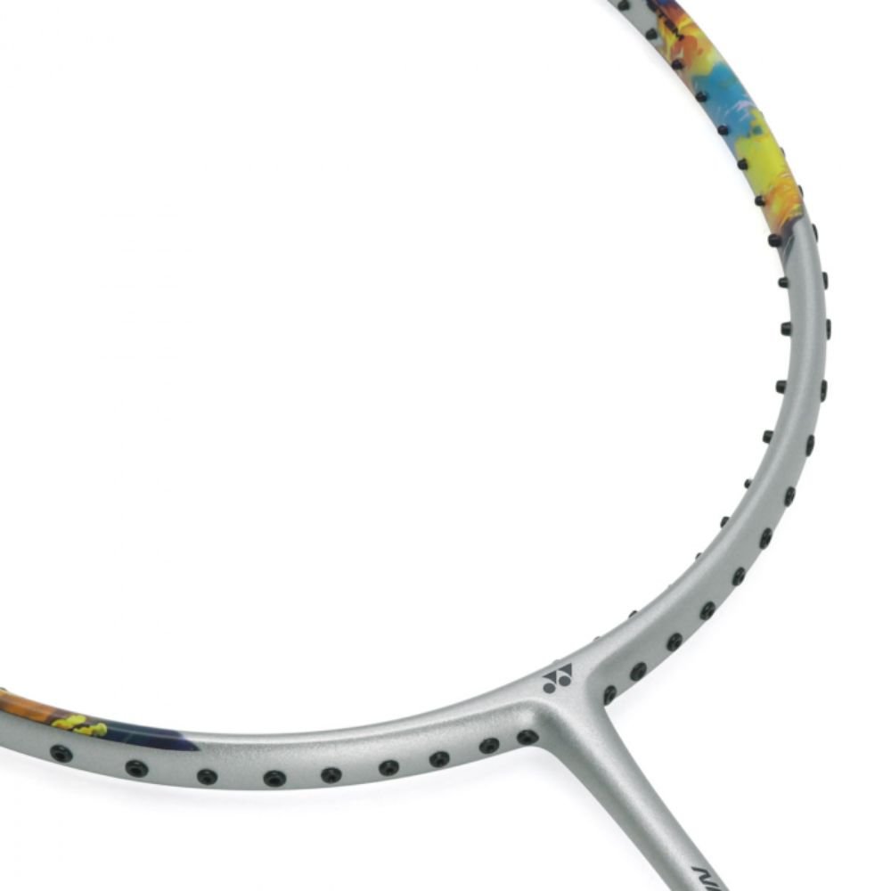 02 raquete de badminton yonex nanoflare 700 play prata