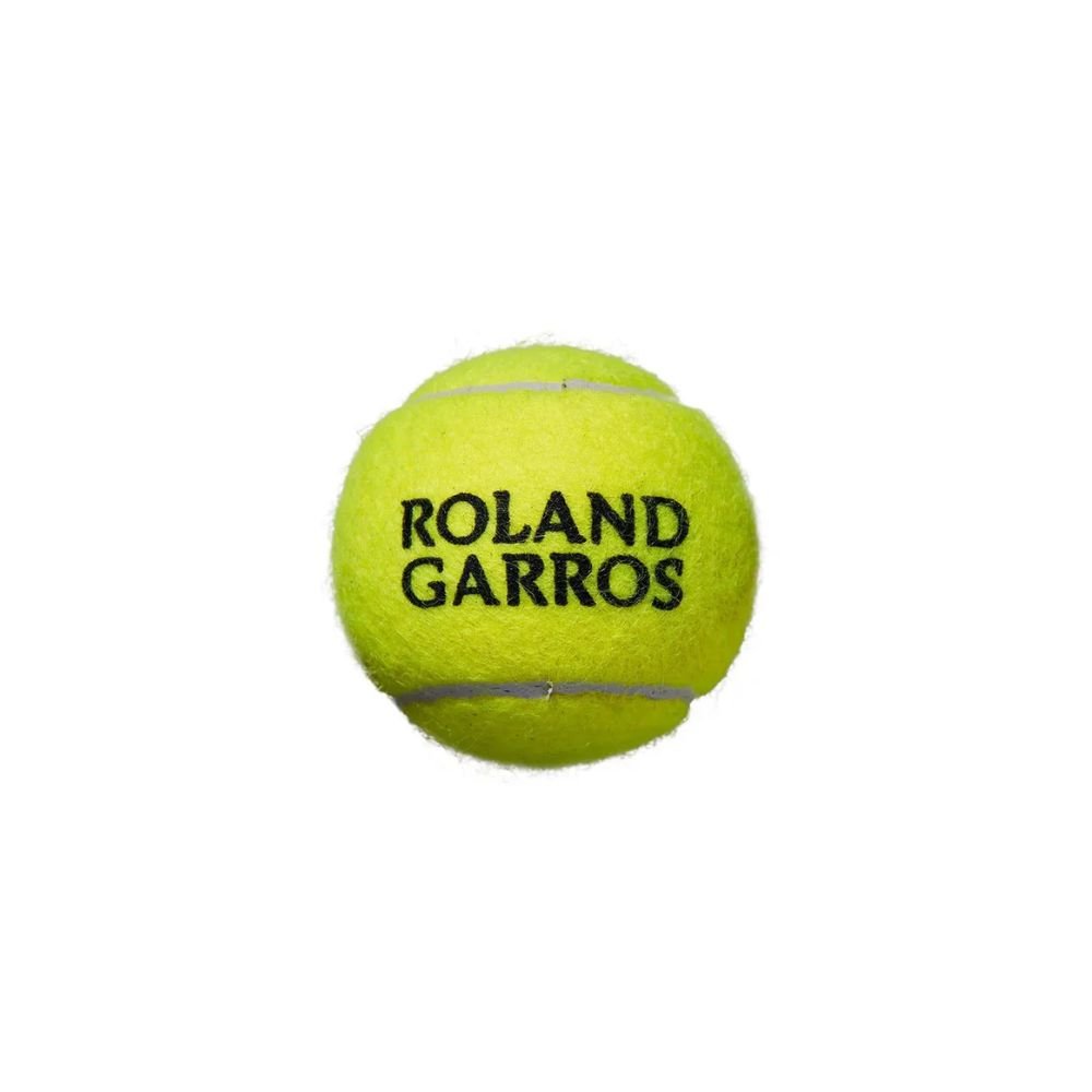 02 bola de tenis wilson roland garros pack de 3 tubos