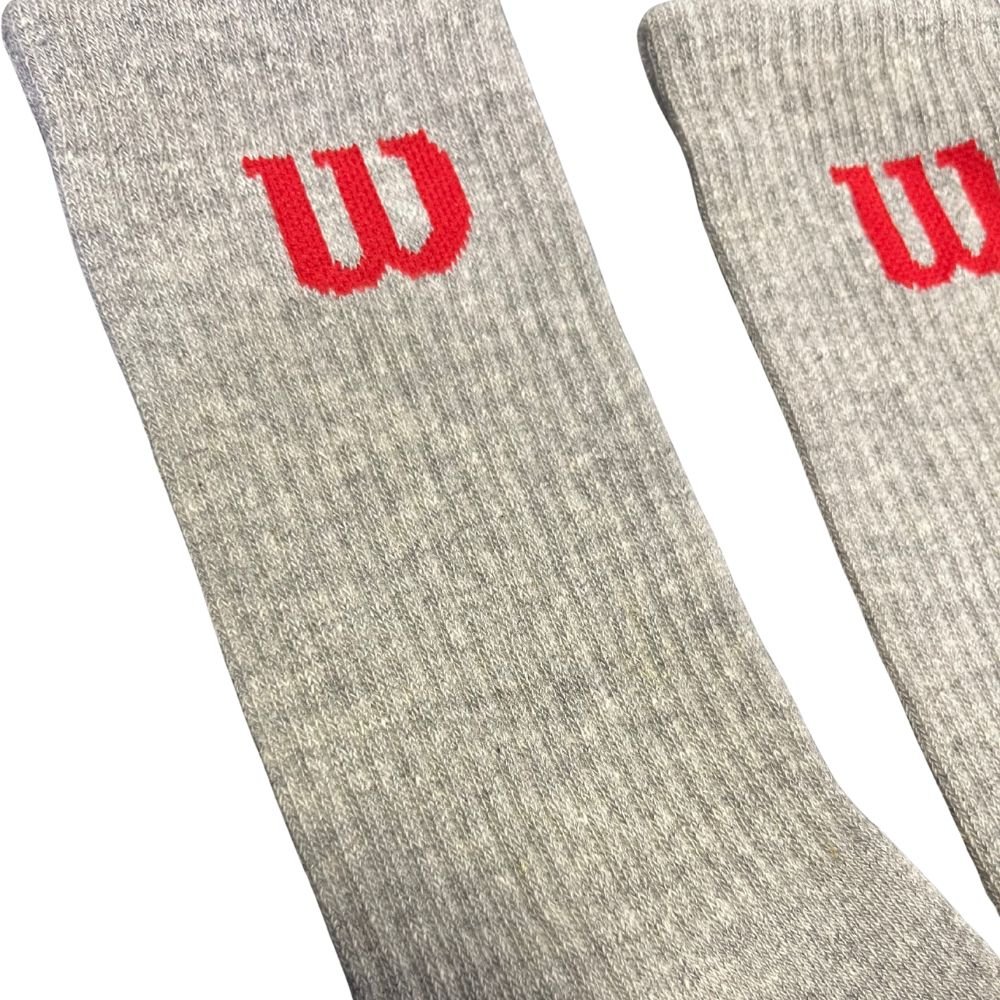 03 meia wilson cano alto logo cinza 39 43