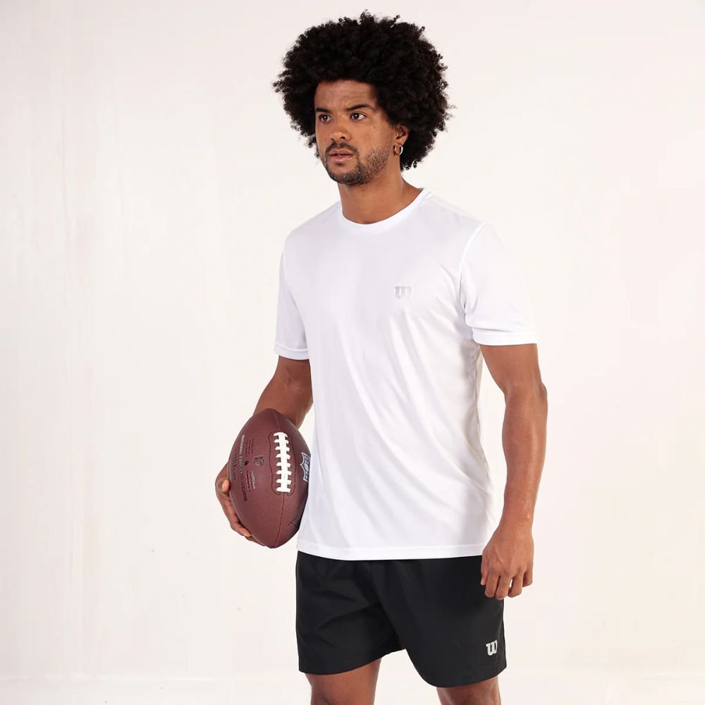 01 camiseta wilson core branco