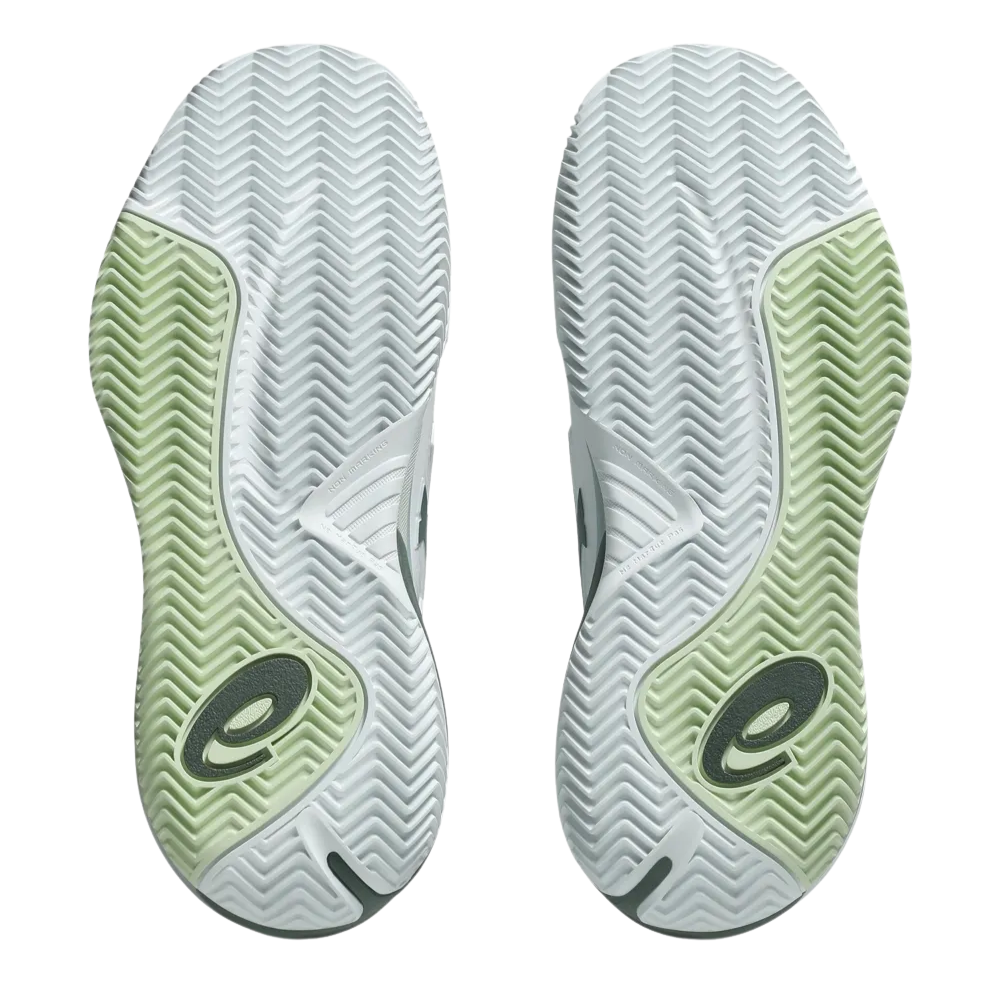 11 tenis asics gel resolution x clay branco