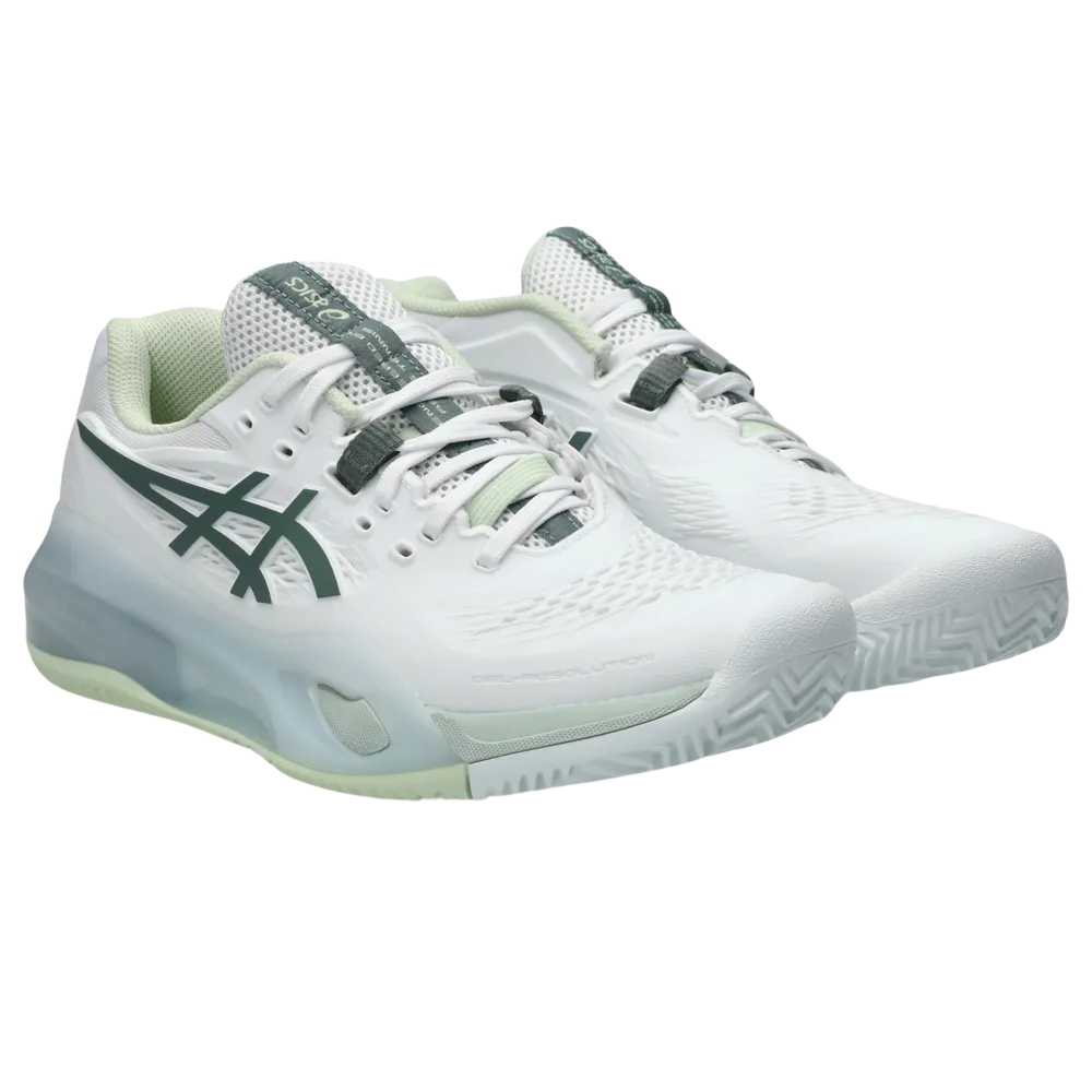 14 tenis asics gel resolution x clay branco