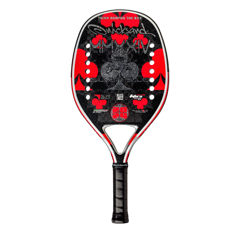 08 raquete de beach tennis quicksand silver club ed