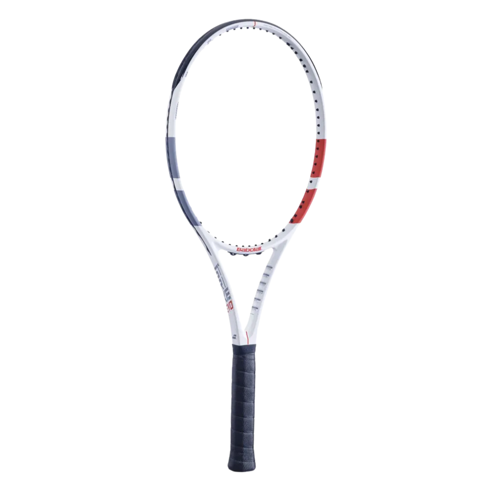 01 raquete babolat strike evo unstrung branco