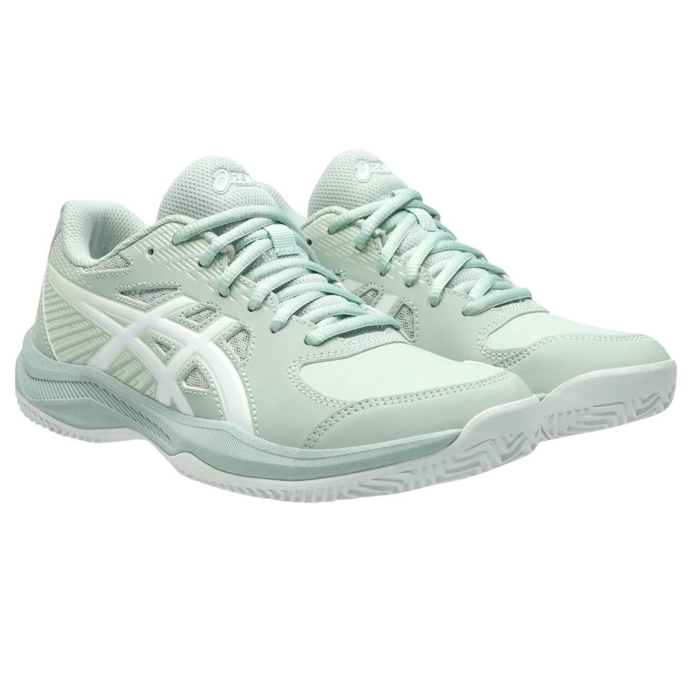 04 tenis asics gel slide clay verde branco