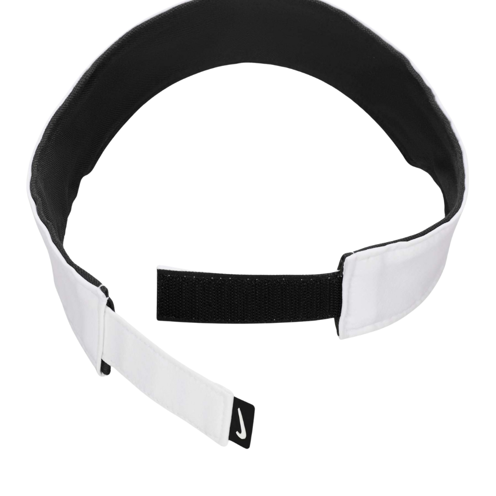 05 viseira nike dri fit ace visor unissex branco
