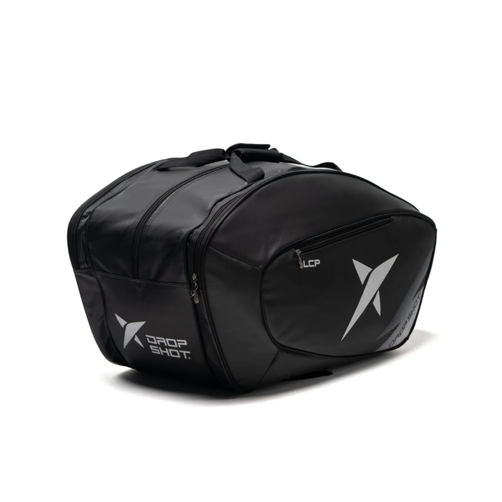 01 raqueteira drop shot lcp 2 3 preta cinza