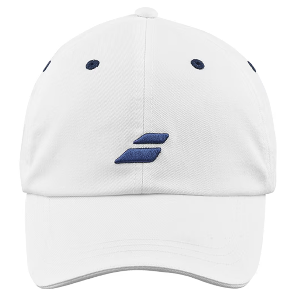 05 bone babolat drive cotton cap branco azul