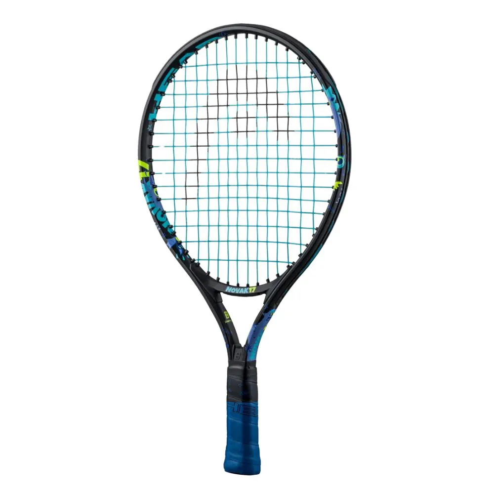 01 raquete head junior novak jr 17 preto azul