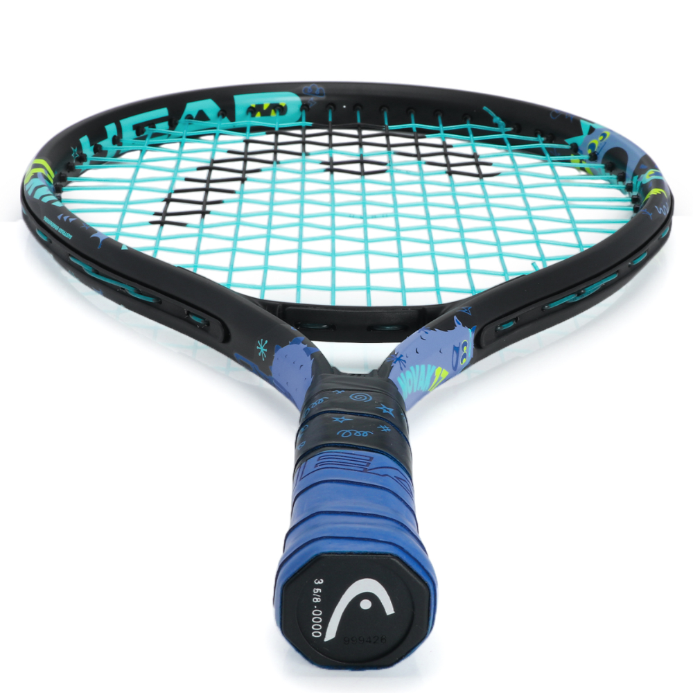02 raquete head junior novak jr 17 preto azul