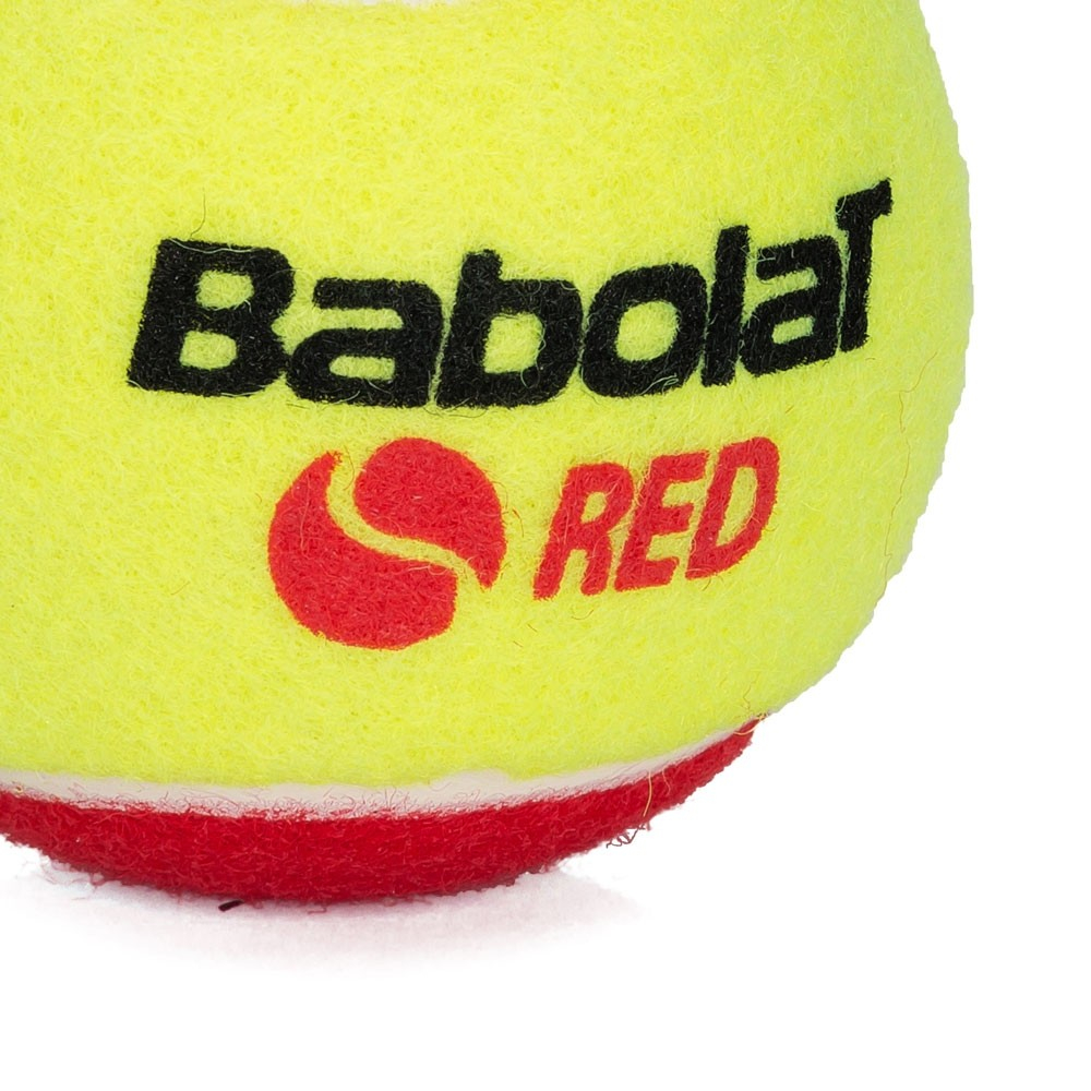 04 bola de tenis babolat red felt vermelha 75