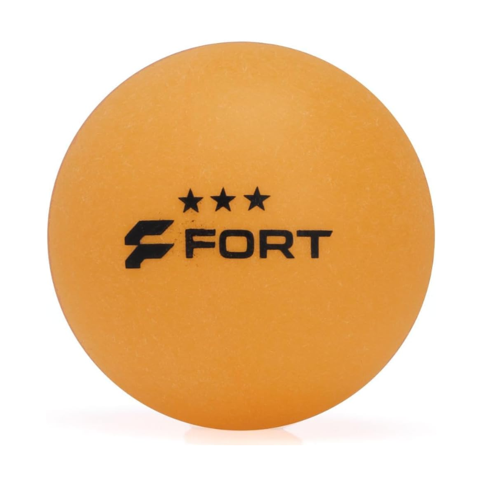 01 bola de tenis de mesa fort 3 estrelas laranja c 6