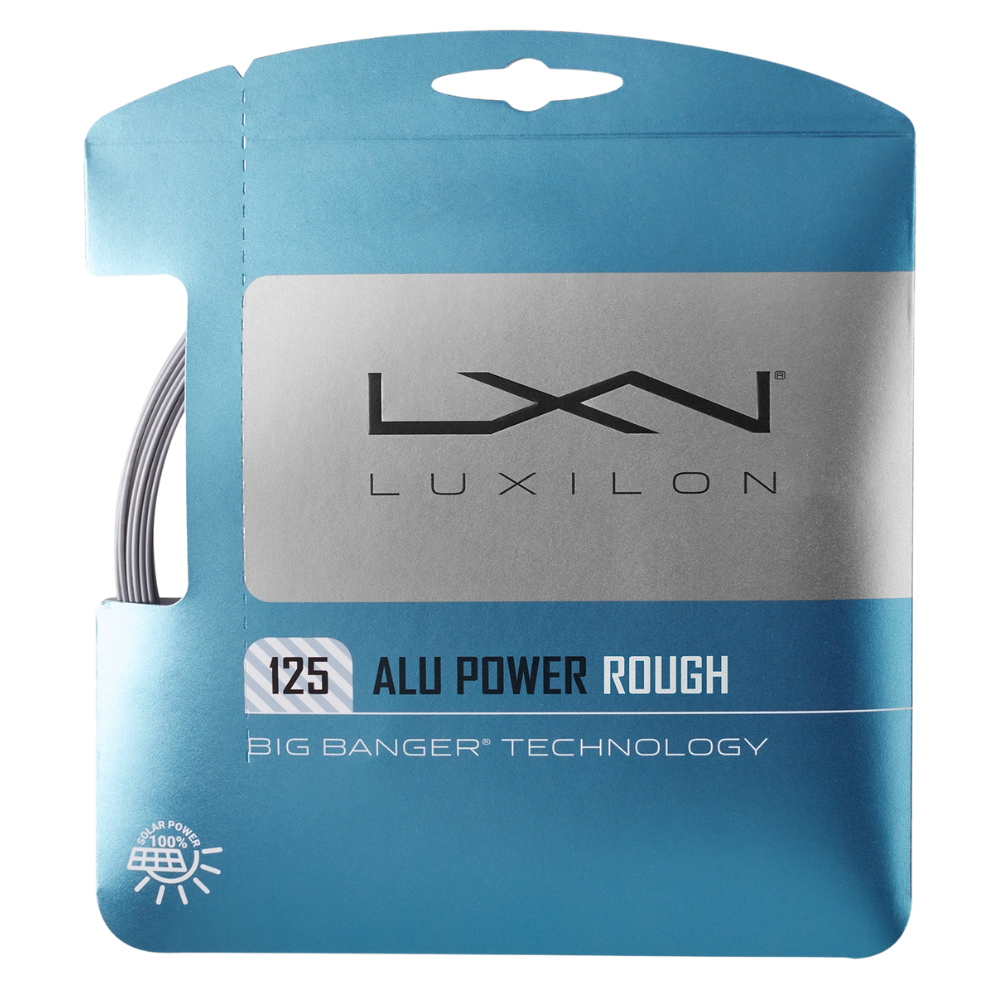 03 set de corda de tenis luxilon alu power rough 1 25