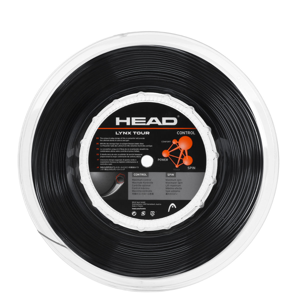 01 rolo de corda de tenis head lynx team 1 30 chumbo