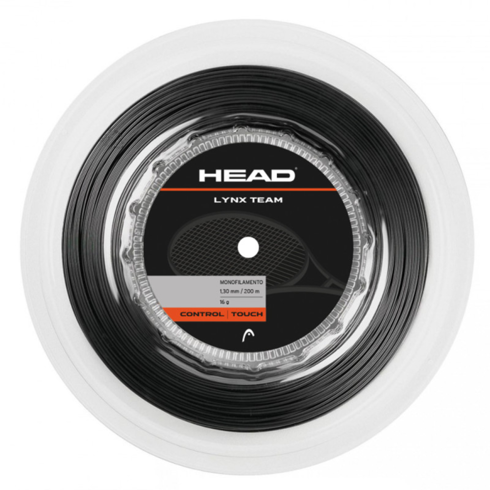 03 rolo de corda de tenis head lynx team 1 30 chumbo